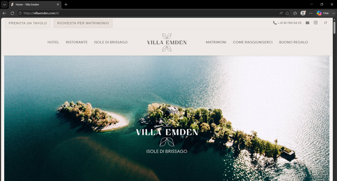 Villa Emden - Isole di Brissago